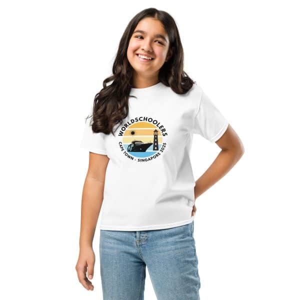Cape Town - Singapore 2025 | Black Font | Youth Classic Tee