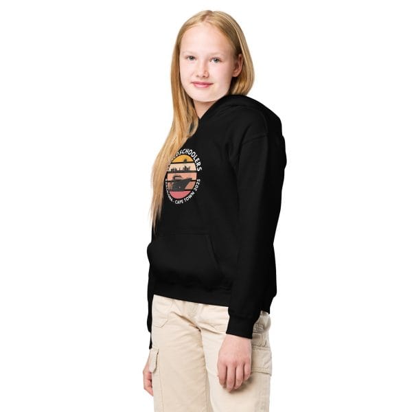 Barcelona - Cape Town 2025 | White Font | Youth Hoodie