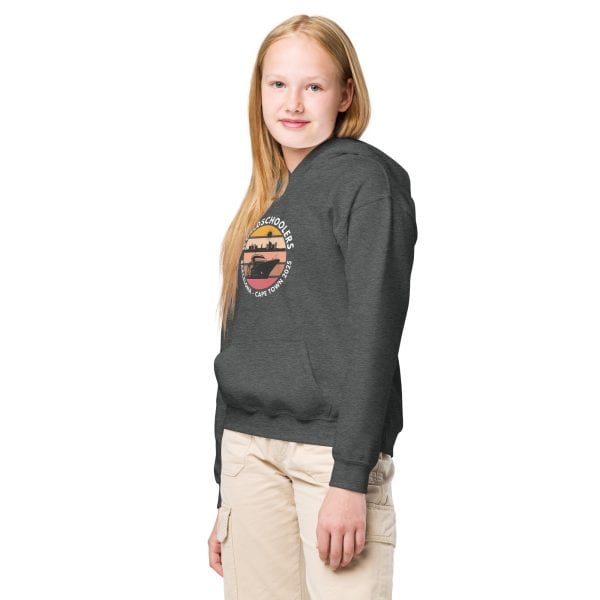 Barcelona - Cape Town 2025 | White Font | Youth Hoodie