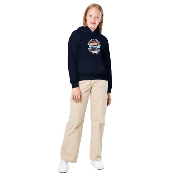 Barcelona - Bali 2025 | White Font | Youth Hoodie