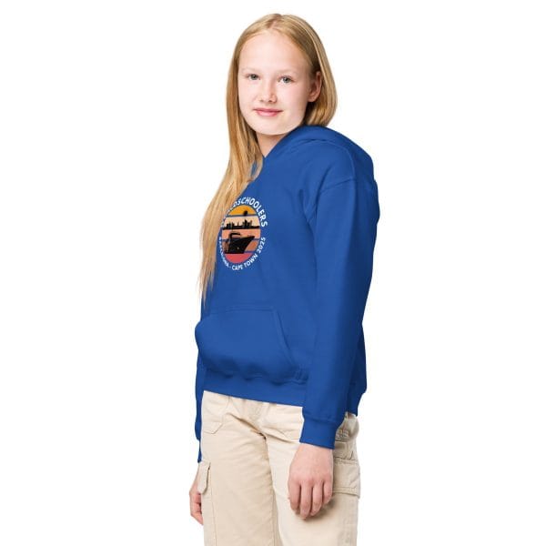 Barcelona - Cape Town 2025 | White Font | Youth Hoodie