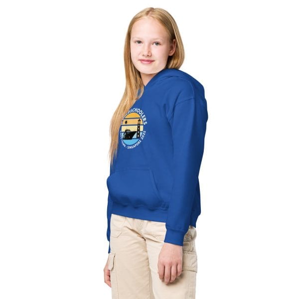 Cape Town - Singapore 2025 | White Font | Youth Hoodie