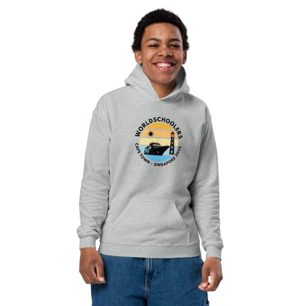 Cape Town - Singapore 2025 | Black Font | Youth Hoodie