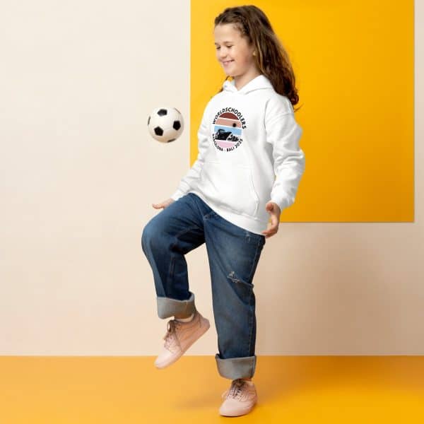 Barcelona - Bali 2025 | Black Font | Youth Hoodie